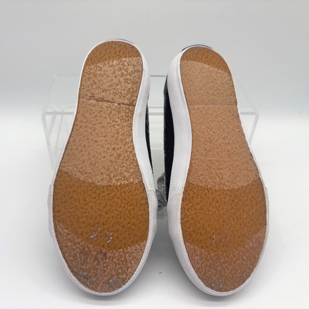 Keds Celeb LTT Black Sequin Low Top Sneakers Kids Size 13M KY45830 Silver - Picture 5 of 6